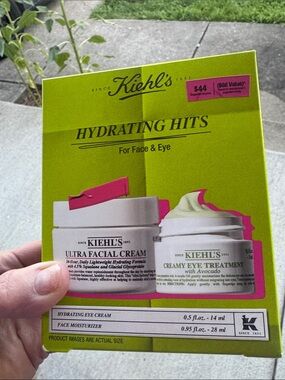 Kiehl's Hydrating Hits Moisturizing Set - Green & White